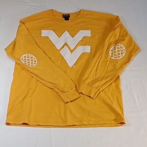 Yellow and White Long Sleeve Tee